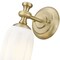 Z-Lite Orion 1 Light Wall Sconce, 4.75in. W x 5.25in. L, Modern Gold 1102-1S-MGLD - alternate 3